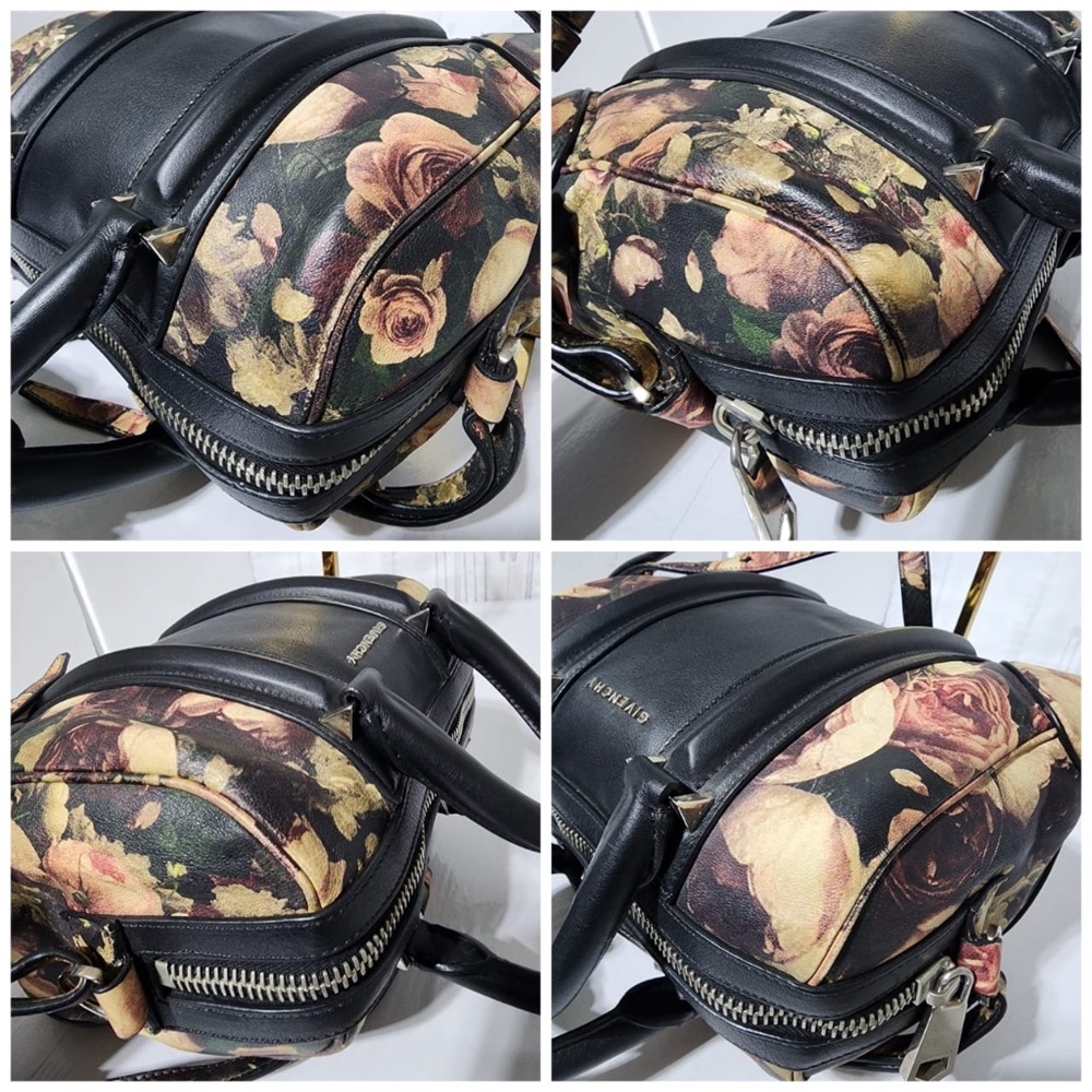 Authentic Givenchy Lucrezia Printed Leather Satchel Bag - Picture 12 of 14